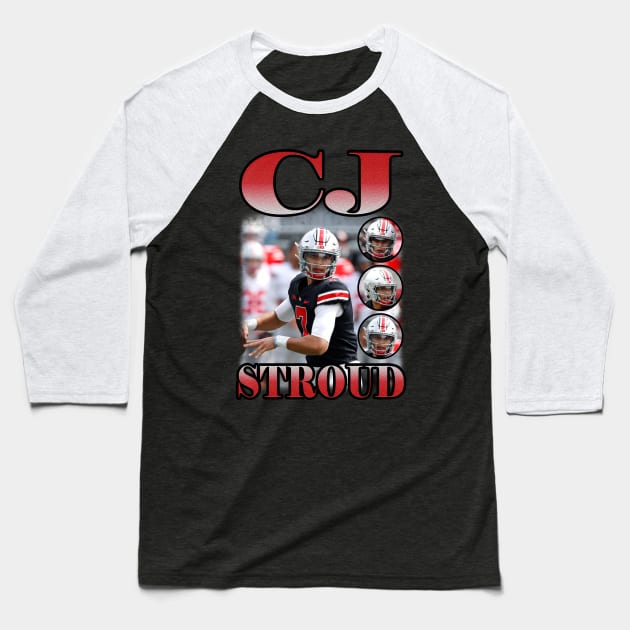 BOOTLEG CJ STROUD VOL 3 Baseball T-Shirt by hackercyberattackactivity